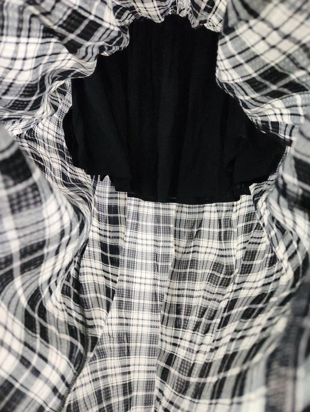 Madewell Smocked Plaid Midi Skirt - Picture 6 of 8